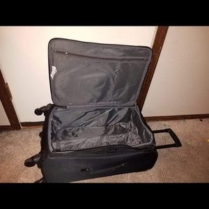 Medium Size Black Suitcase